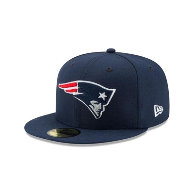 New England Patriots Gorra | New Era NFL 59fifty Fitted Cap Mexico - Azules